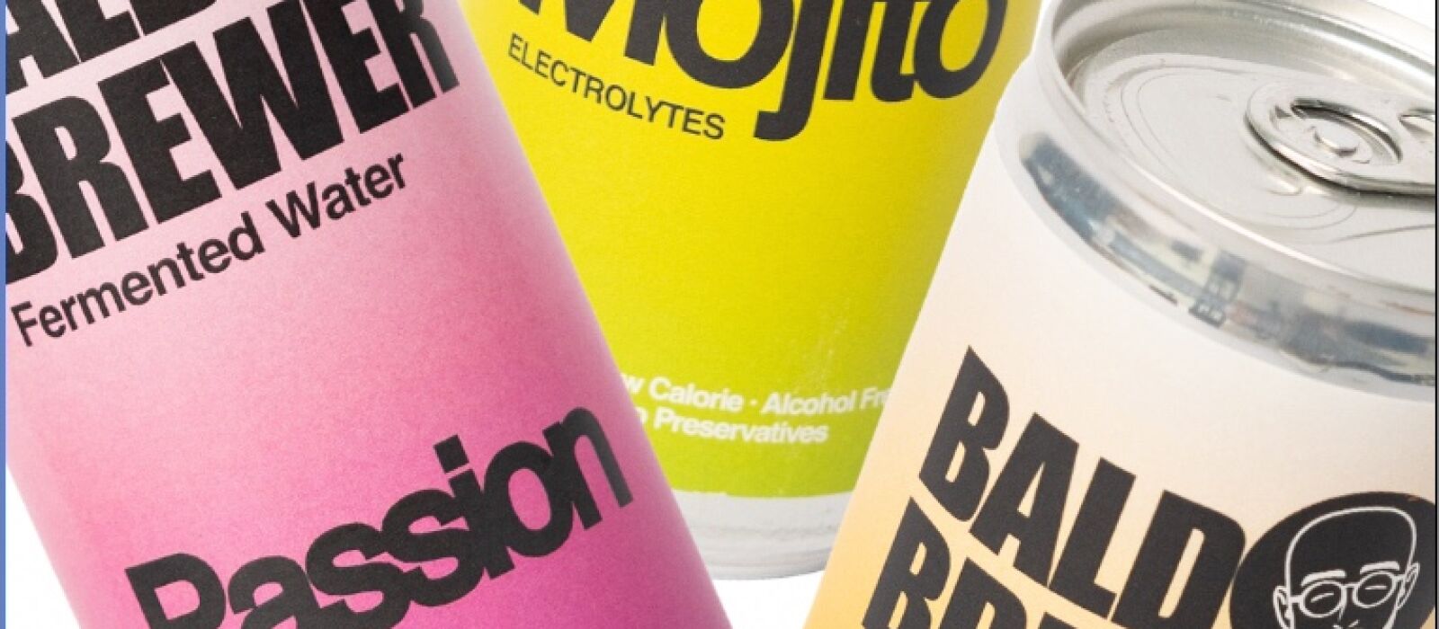 Bald brewer lanceert gefermenteerd water in cocktailsmaken